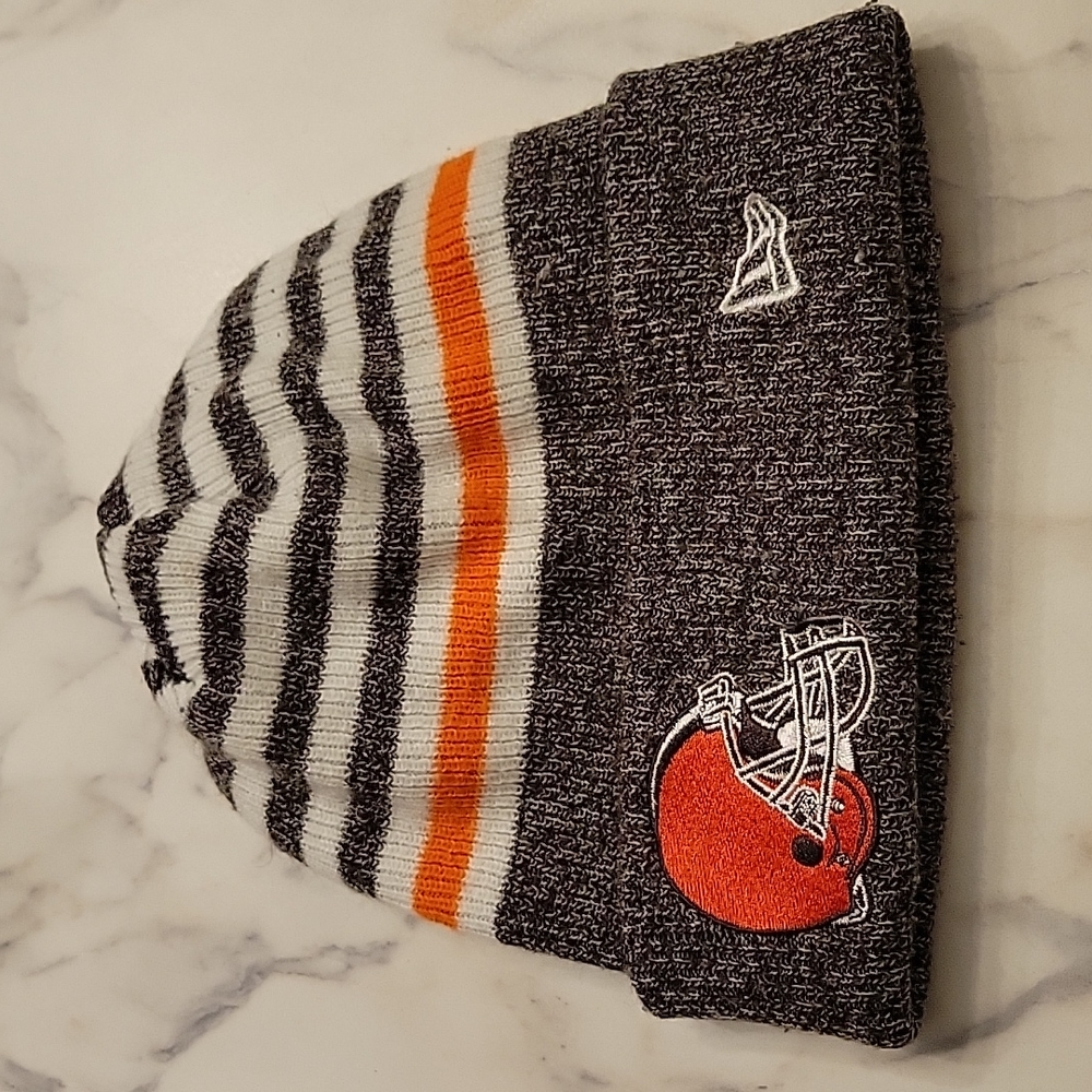 Cleveland browns beanie hat